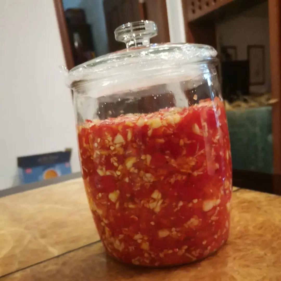 💯香辣开胃的自制剁辣椒‼️放一年不会坏