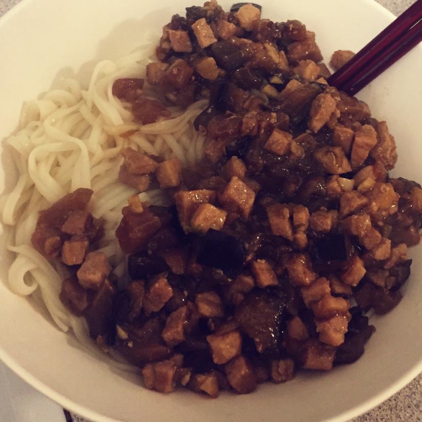茄丁卤肉酱