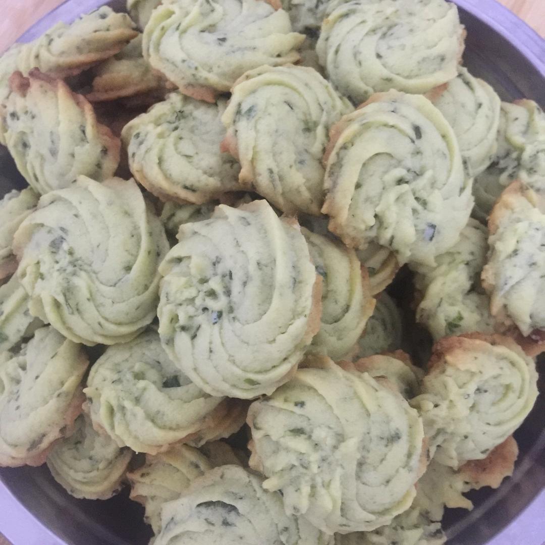 葱香曲奇——酥脆的咸味饼干