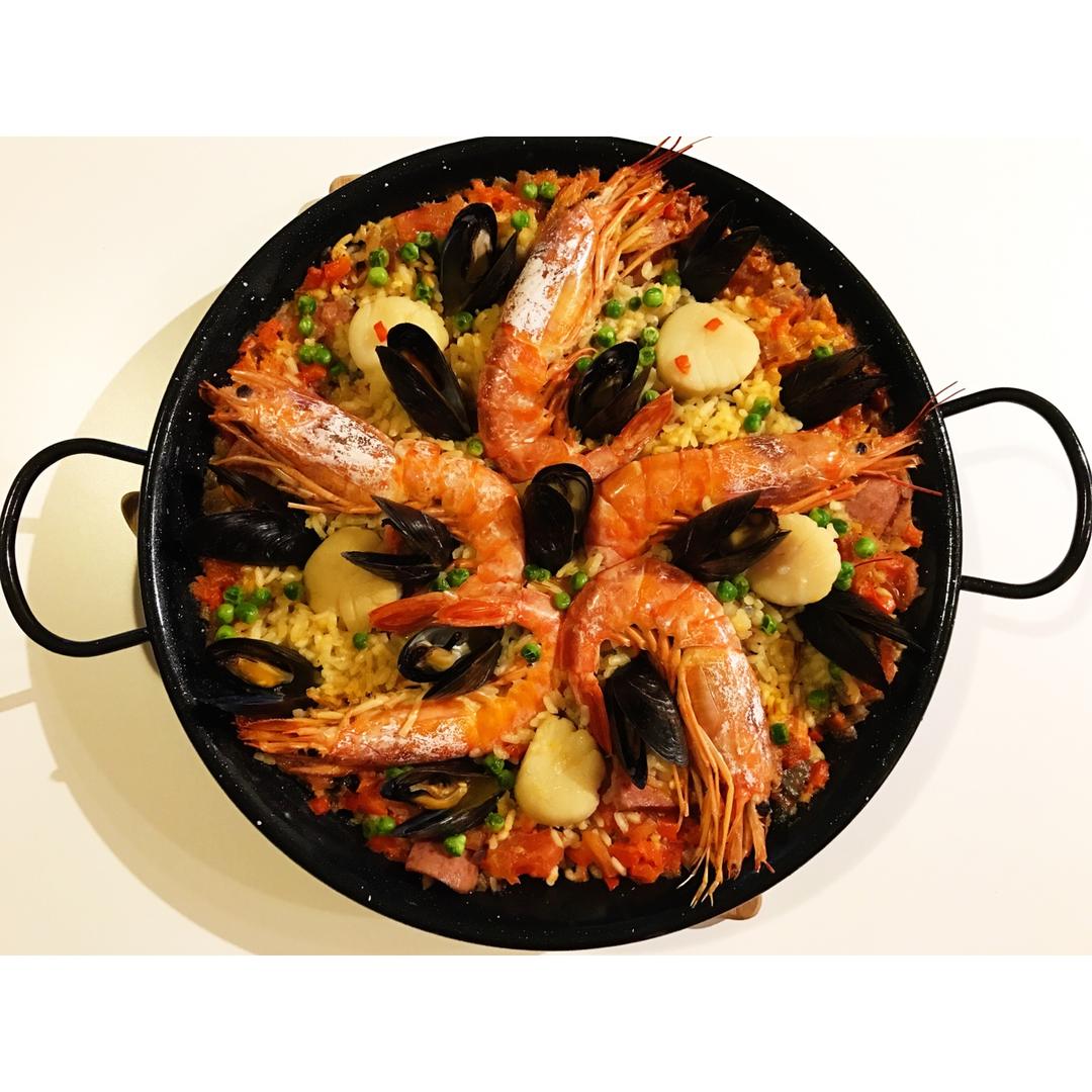 【曼食慢语】Seafood Paella 西班牙海鲜饭