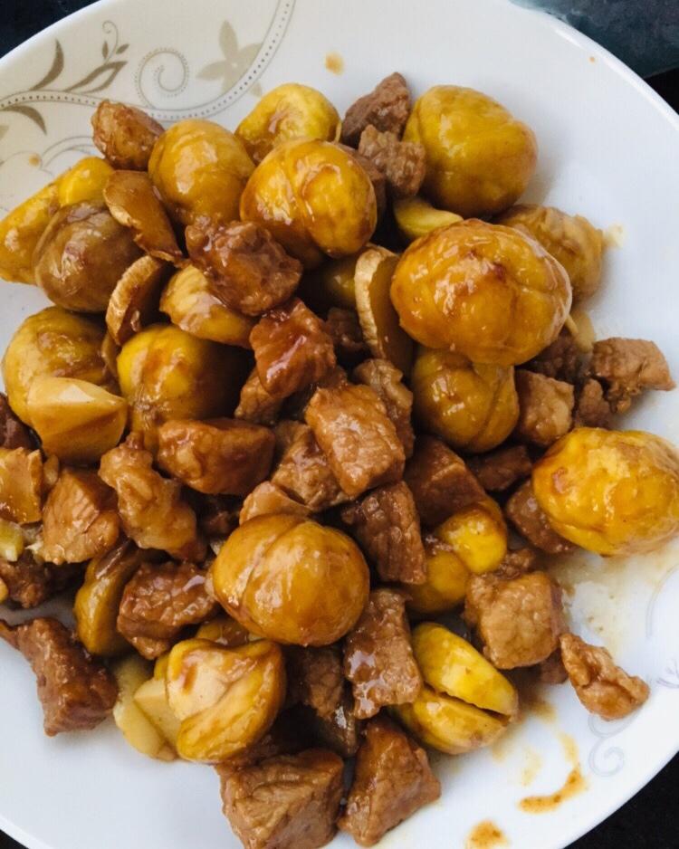 栗子红烧肉