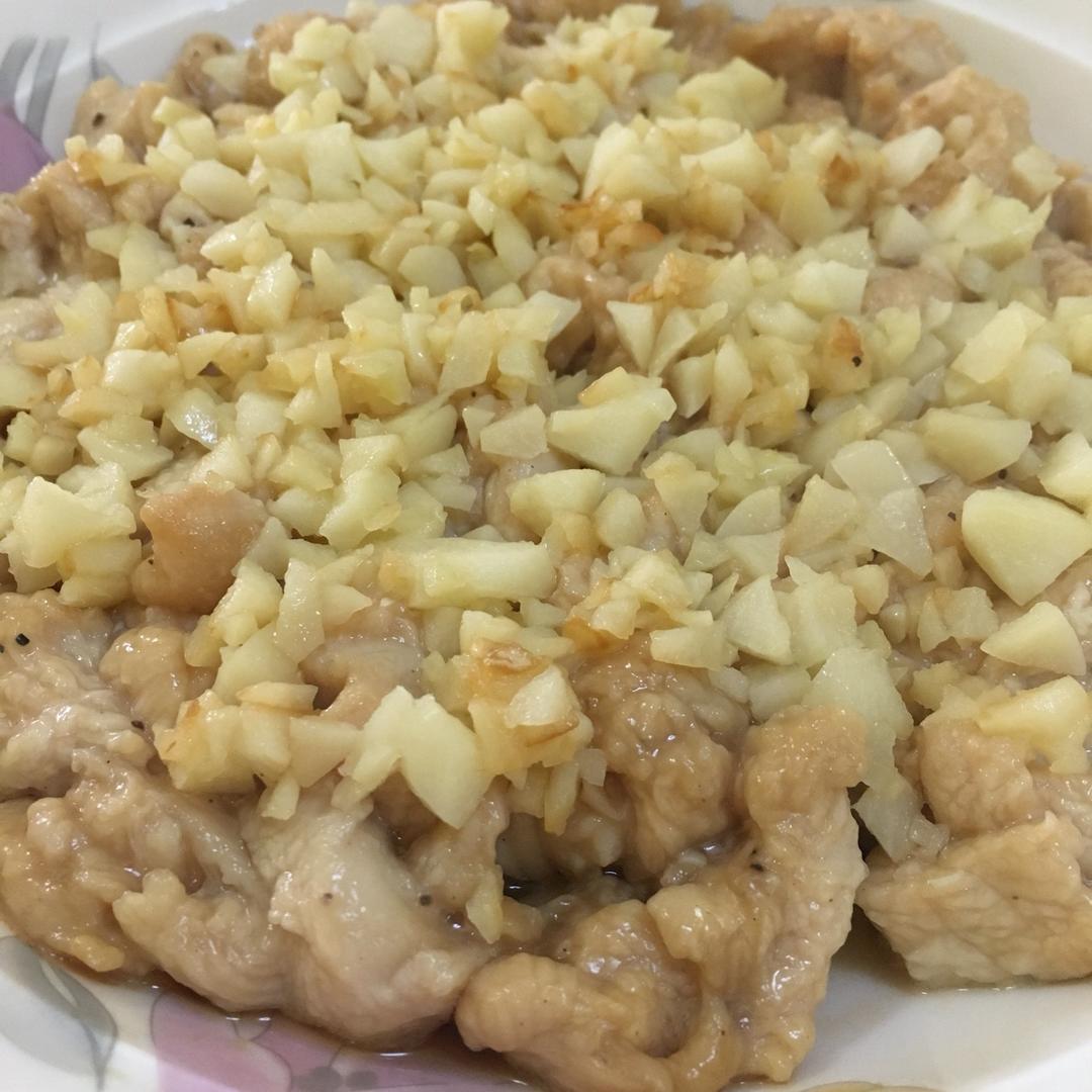 蒜蓉蒸鸡胸（鸡腿）