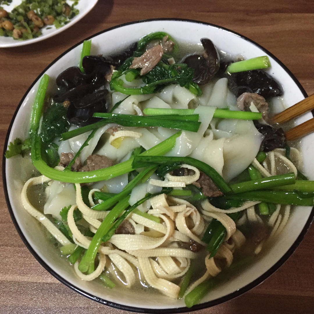 羊肉炝锅烩面