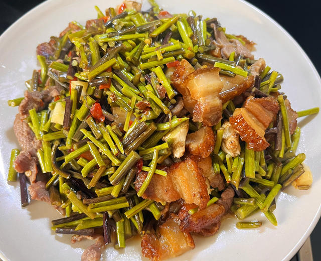 蕨菜炒肉