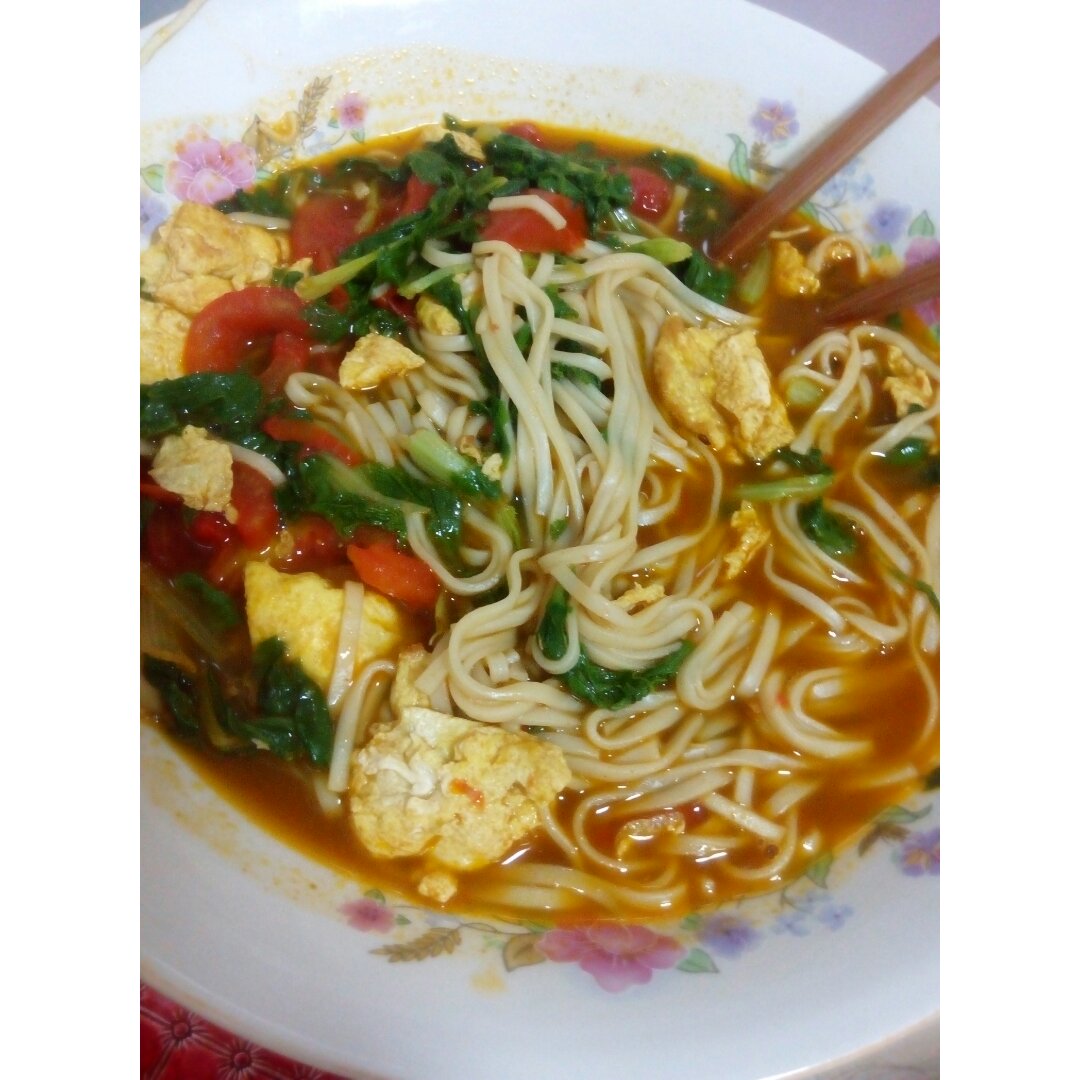 白衣飘飘_8657做的超级入味好吃的番茄鸡蛋面