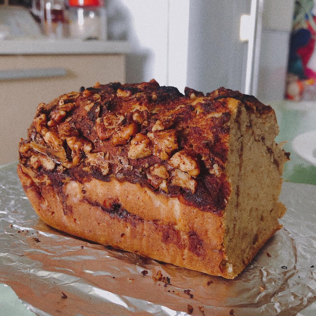 肉桂卷快手面包丨健康·烘焙