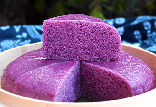 紫薯发糕（简单易做）的做法