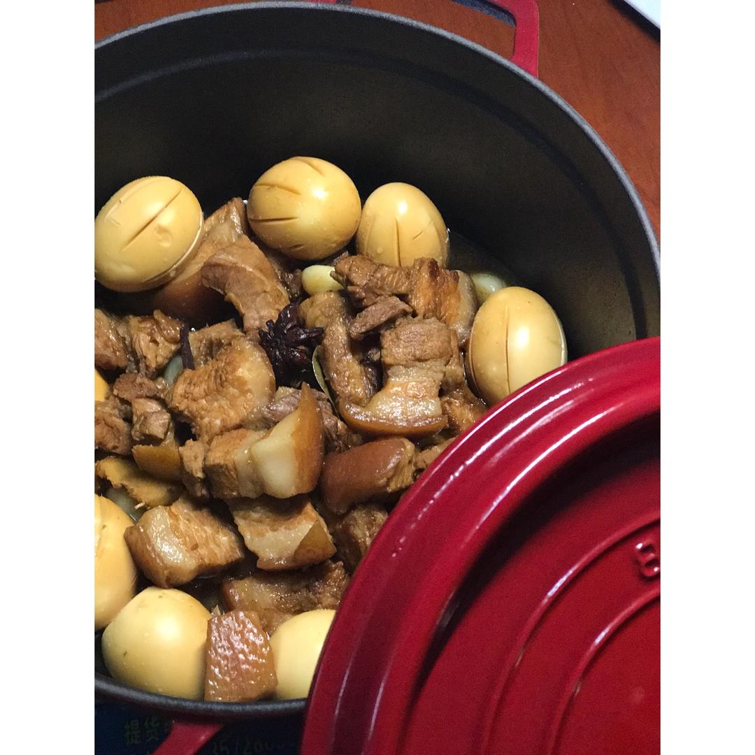 staub铸铁锅菜谱之—低盐无油红烧肉