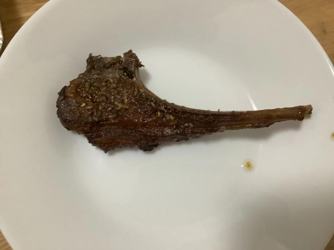超好吃的烤羊排烤箱版