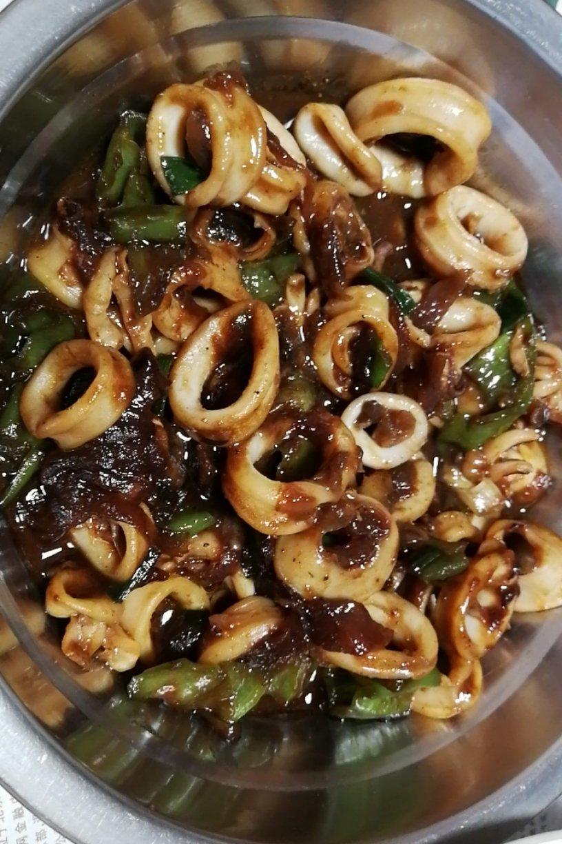 最好吃的酱爆鱿鱼圈