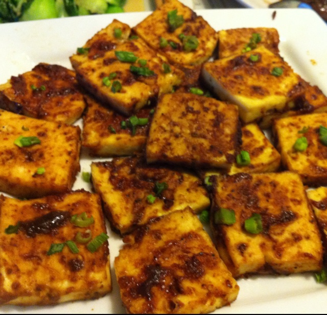 微波烤豆腐
