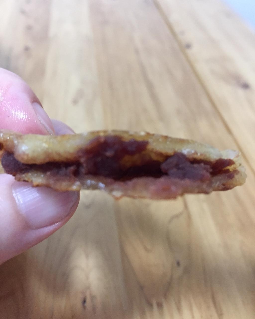 【糯米豆沙煎饼】软糯香甜 早餐茶点