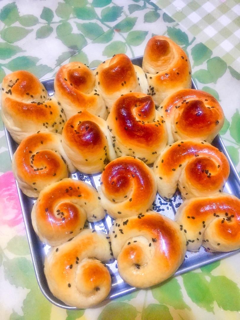 蜂蜜脆底小面包