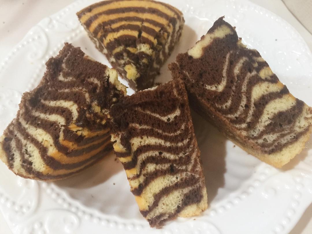 斑马纹酸奶蛋糕