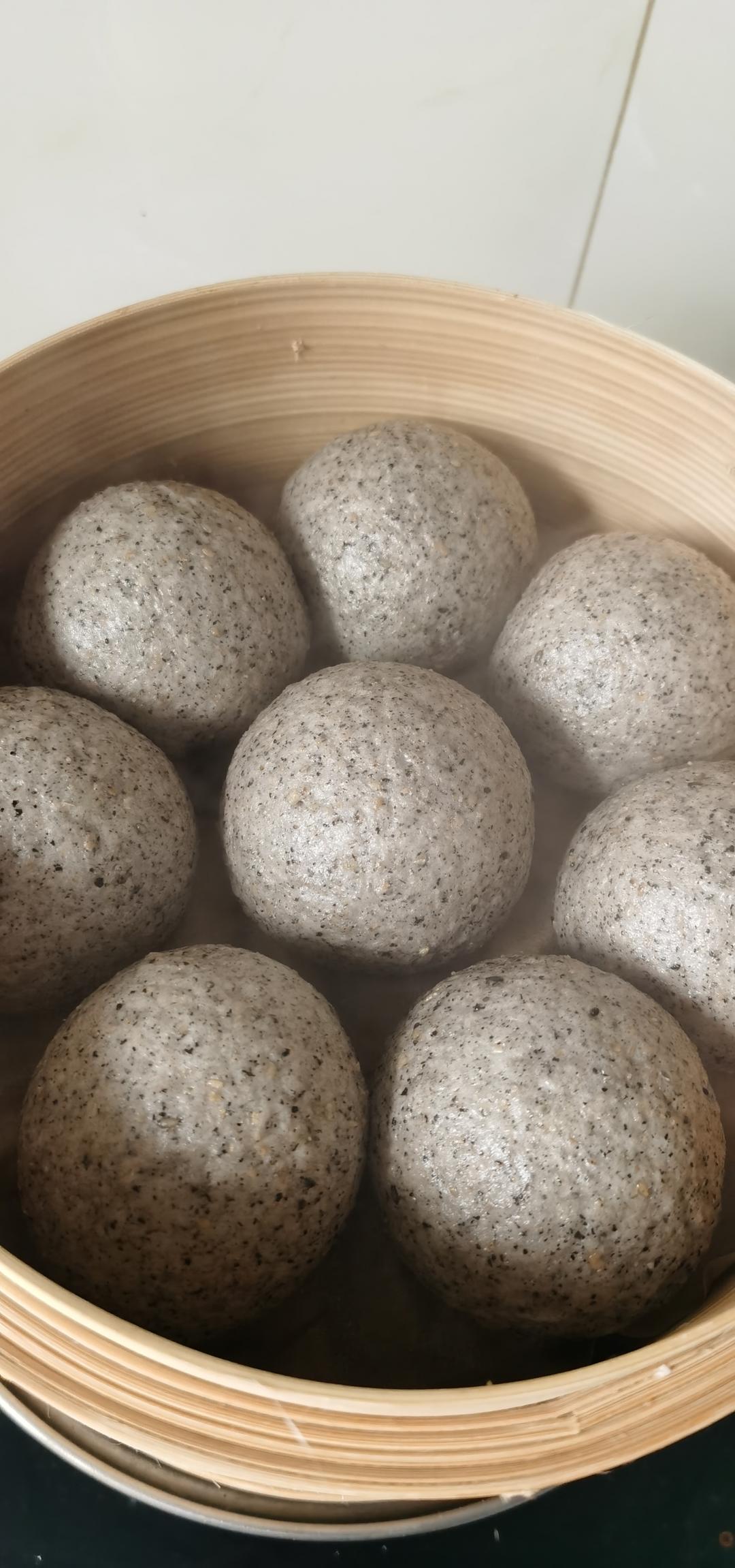 一发黑芝麻馒头，补钙佳选！