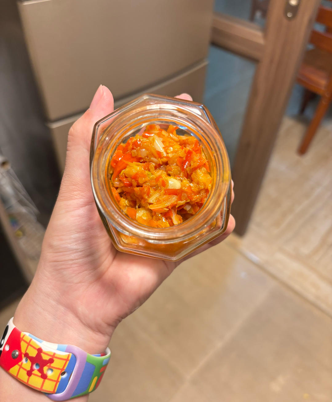 自制蒜蓉辣酱（简单，快手）
