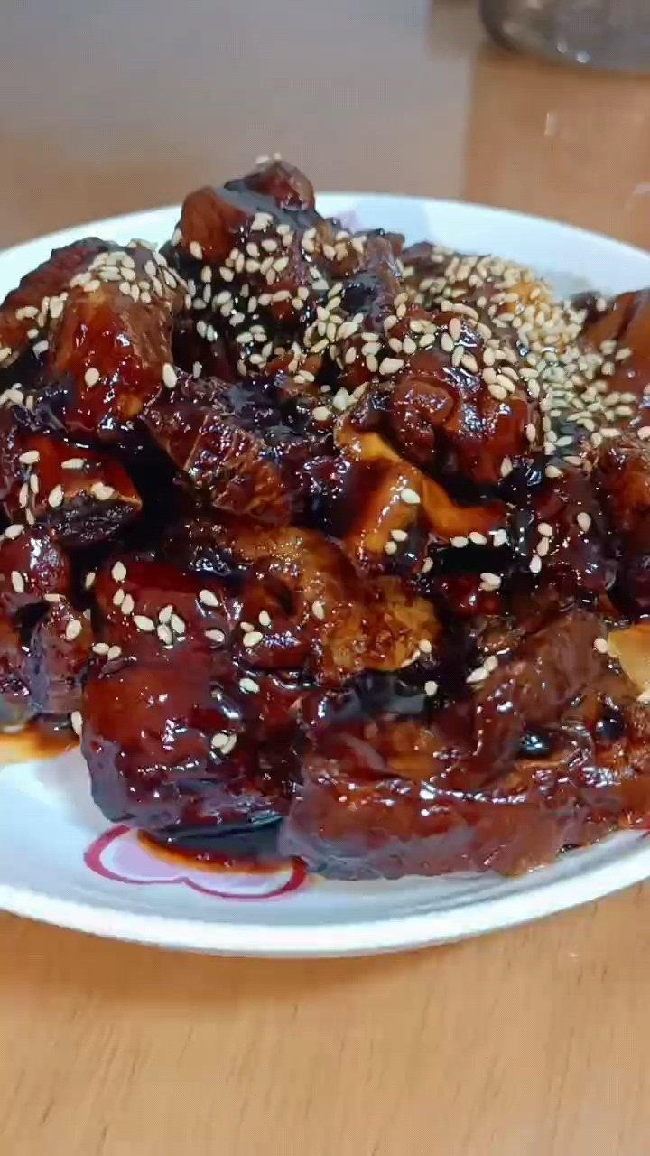 糖醋排骨/糖醋小排（不放油）（12345口诀做出正宗上海本帮）