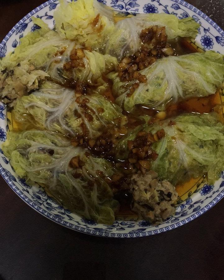 肉酿白菜卷