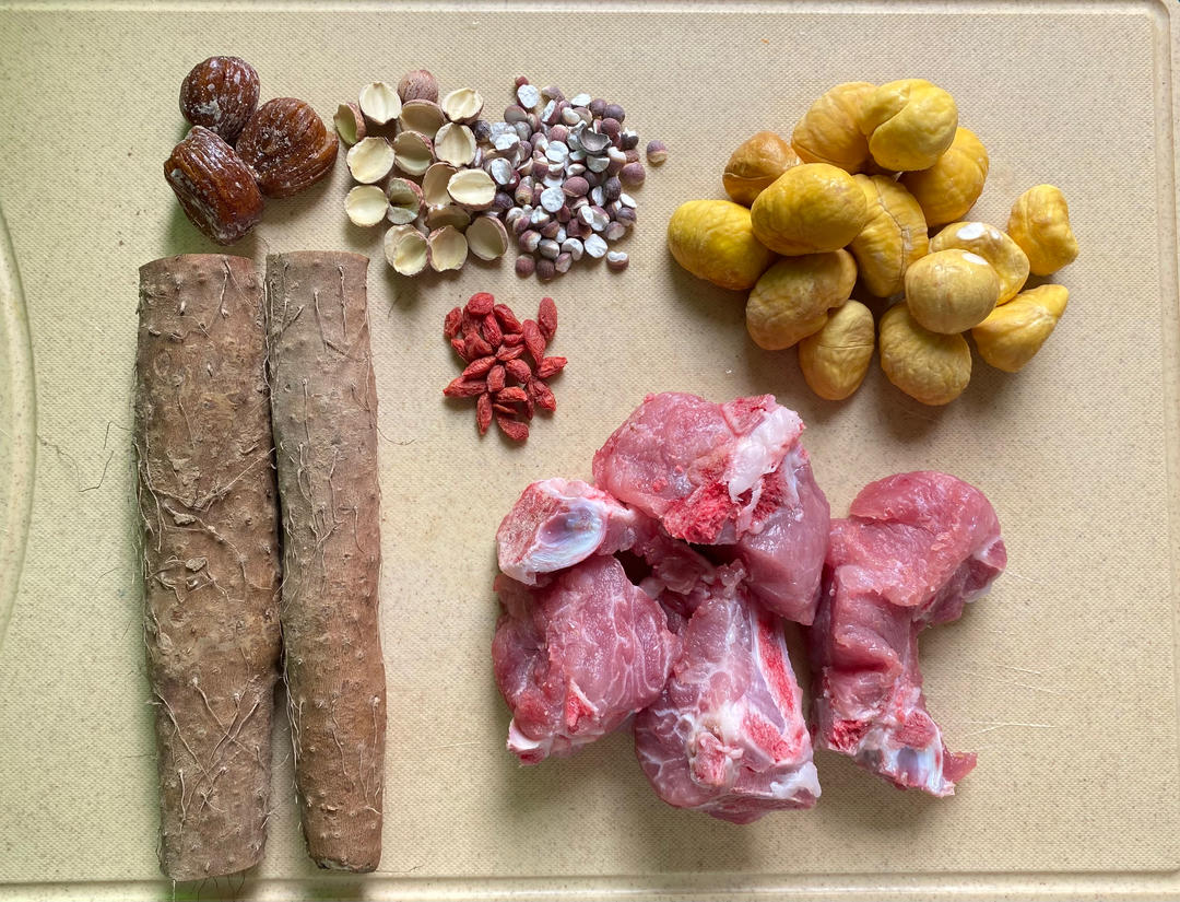 栗子淮山猪骨汤