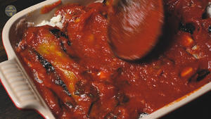 【视频】意大利茄子料理第一名非它莫属，意式焗烤千层茄子（2020更新）的做法 步骤15