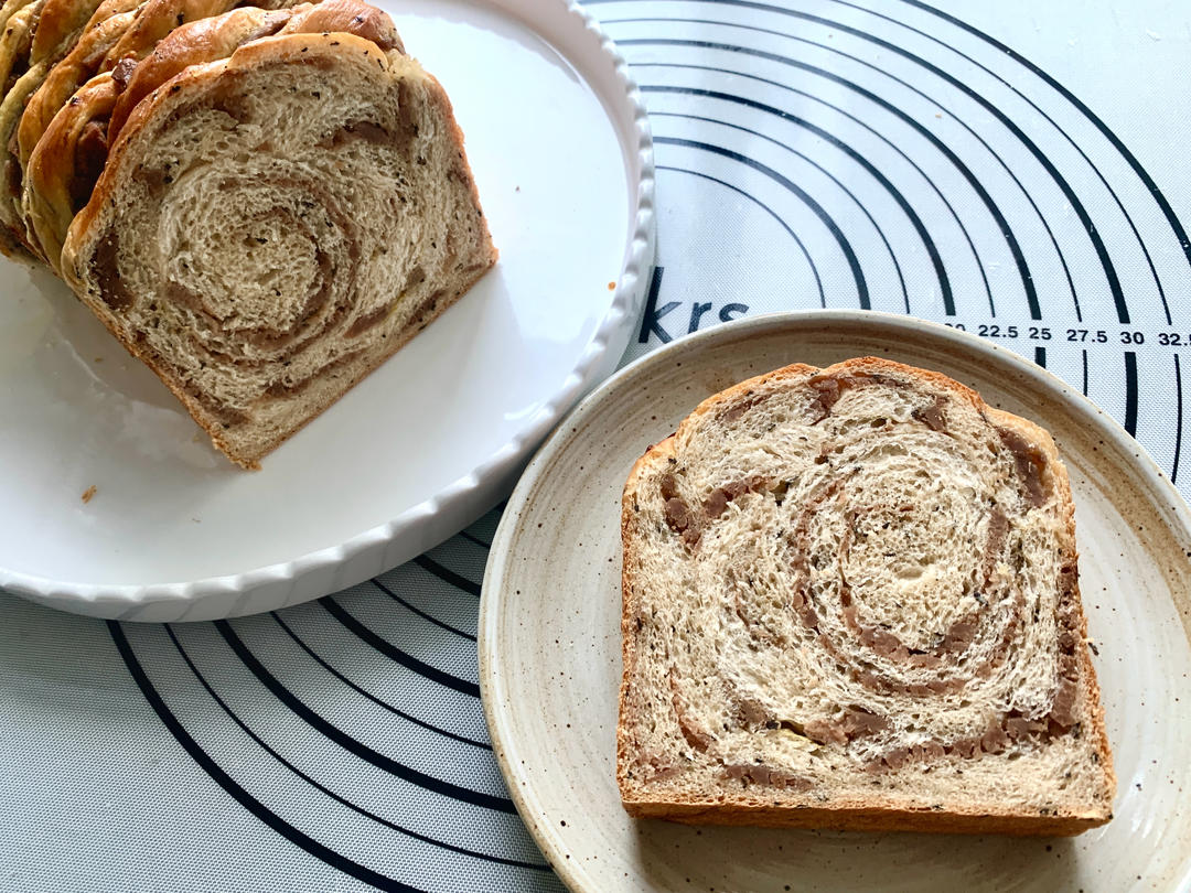 伯爵红茶栗子吐司🍞自制栗子泥