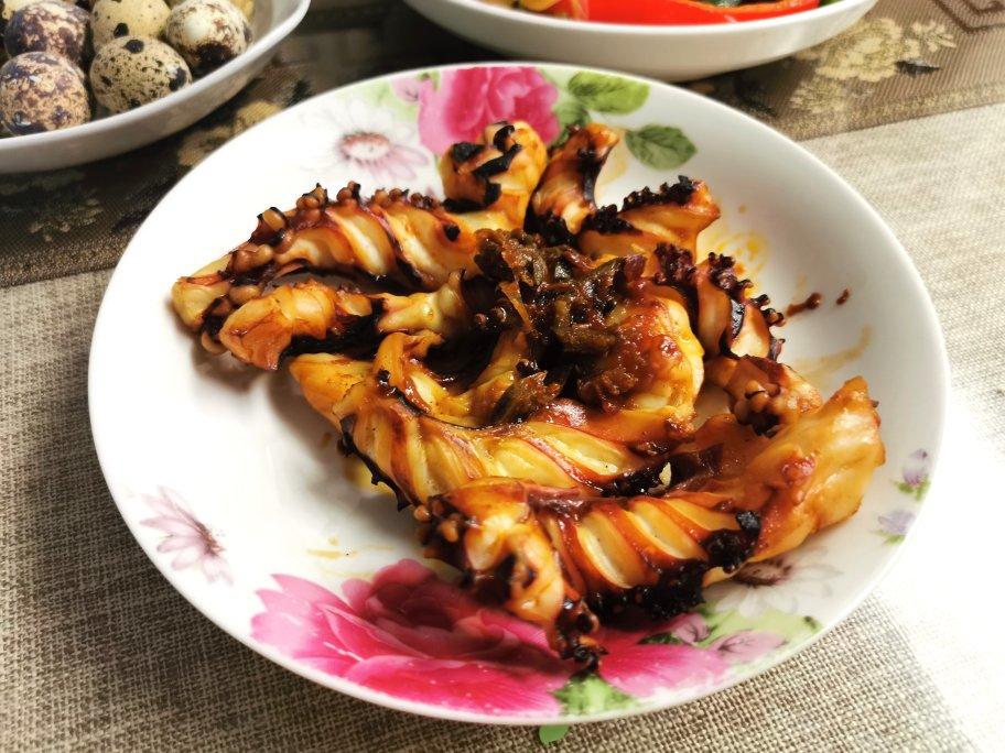 烤鱿鱼须（烤箱版）