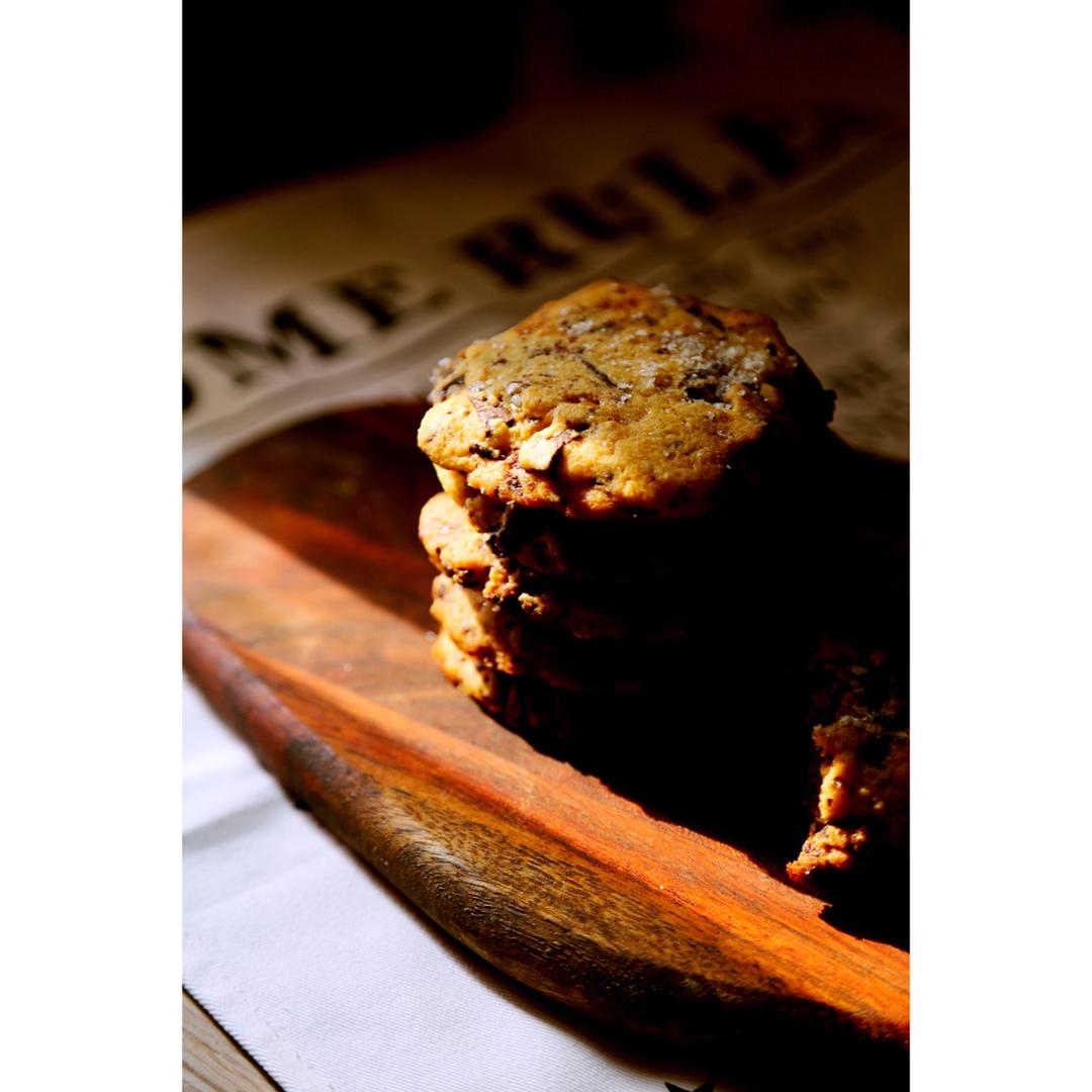 香草海盐巧克力大曲奇