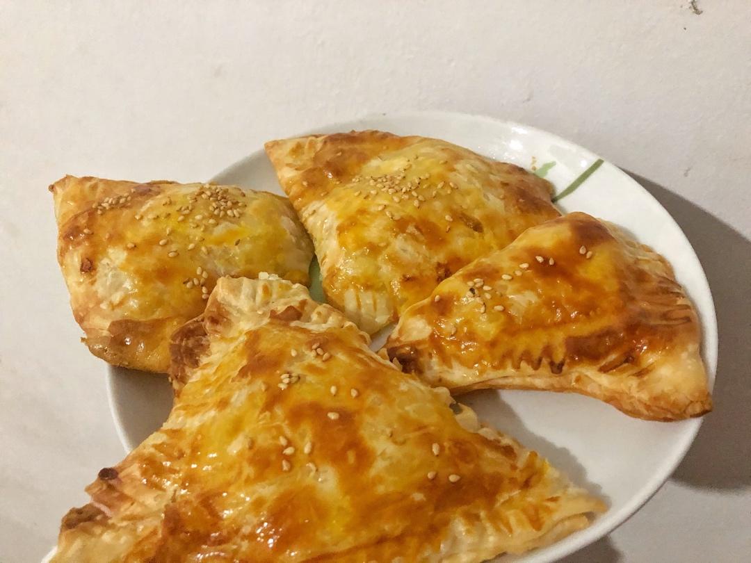 手抓饼版苹果派