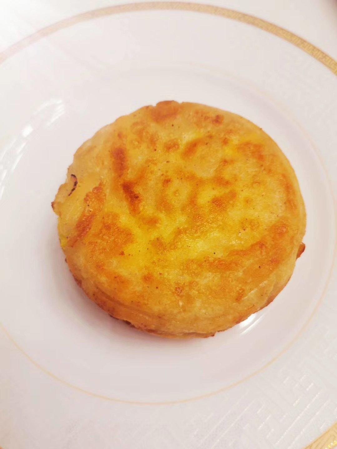早餐霸王~沉甸甸鸡蛋汉堡