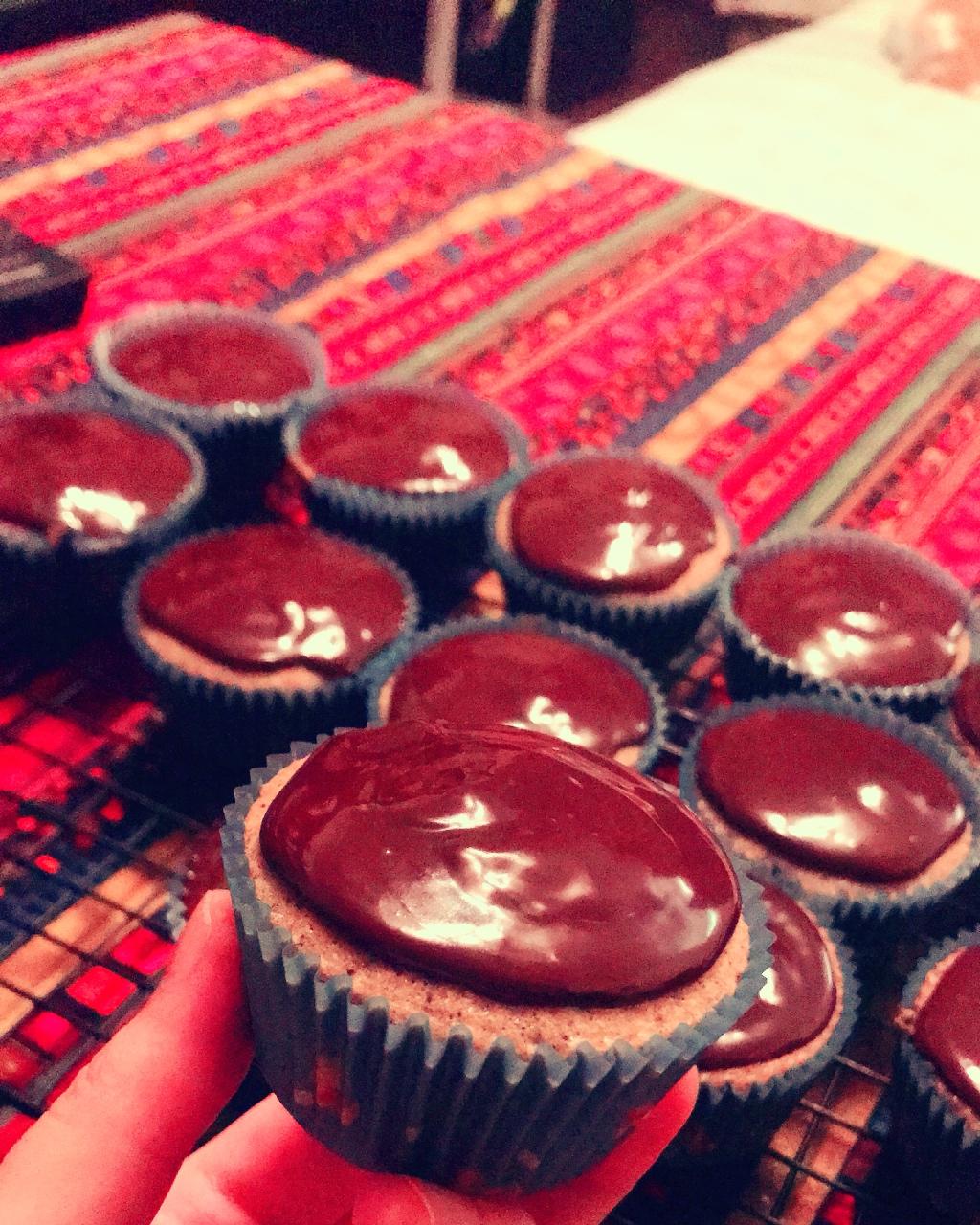 醇香咖啡纸杯蛋糕