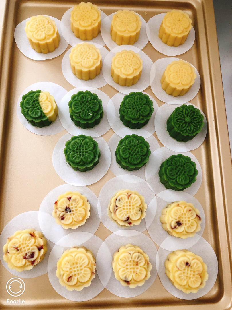 省时简易绿豆糕-免泡豆免过筛