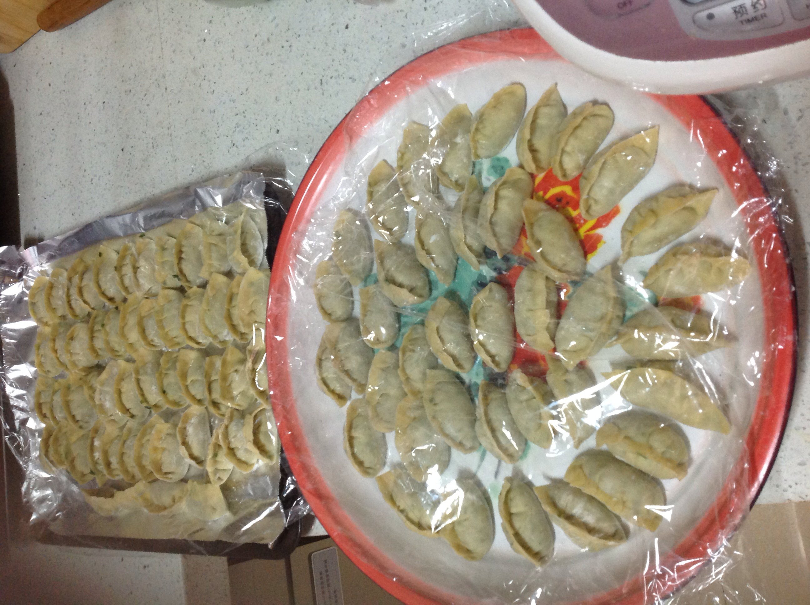 猪肉韭菜饺子