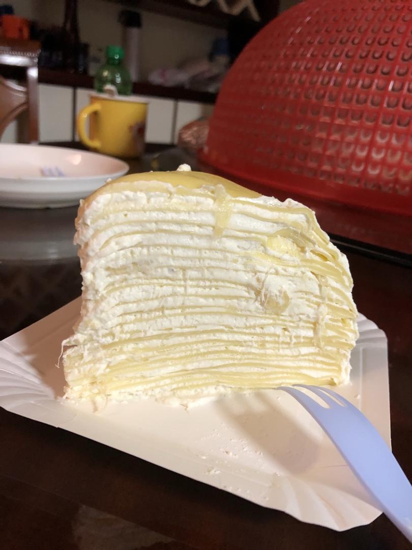 榴莲千层（超软糯蛋皮配方٩( ᐛ )و