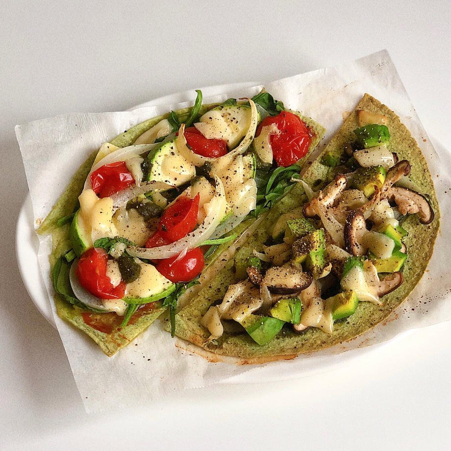 快手早餐—卷饼皮版简易披萨