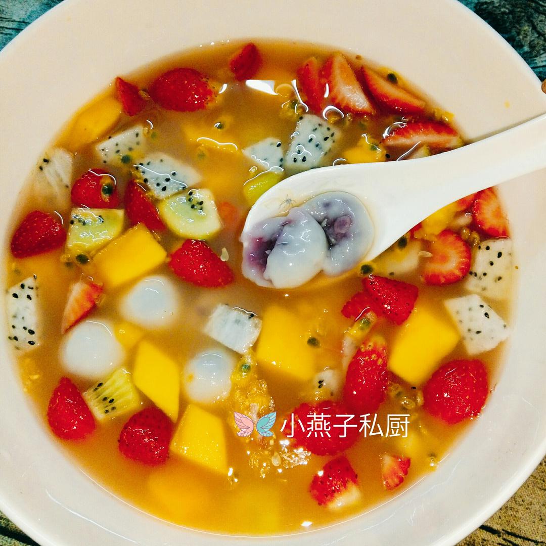 堂妈教你做水果小汤圆