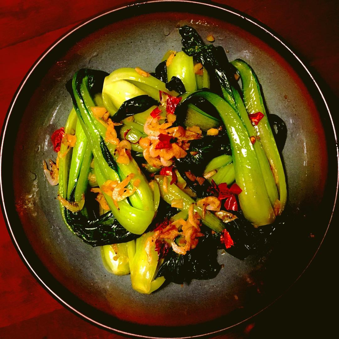 虾皮小油菜