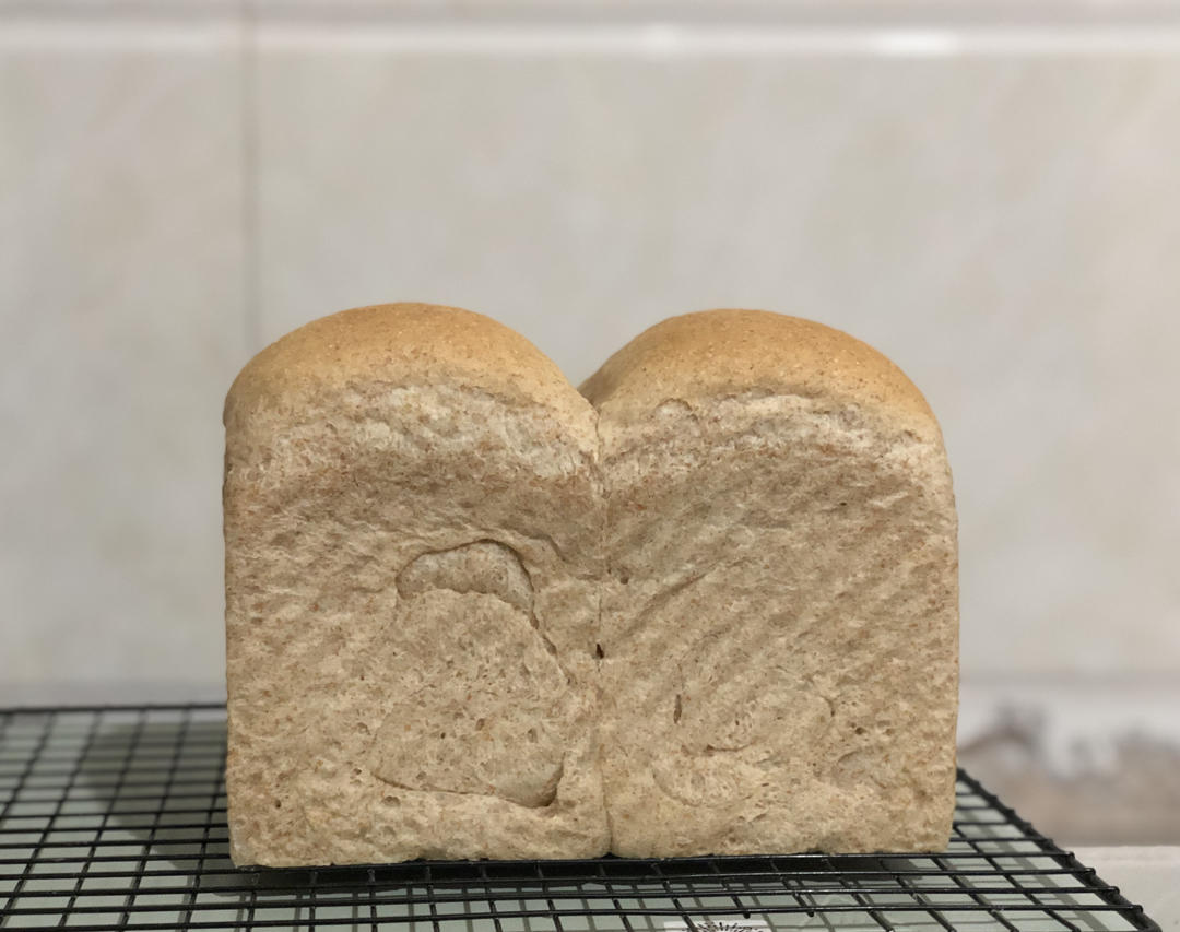 🍞全麦吐司直接法 （新良全麦面包粉）