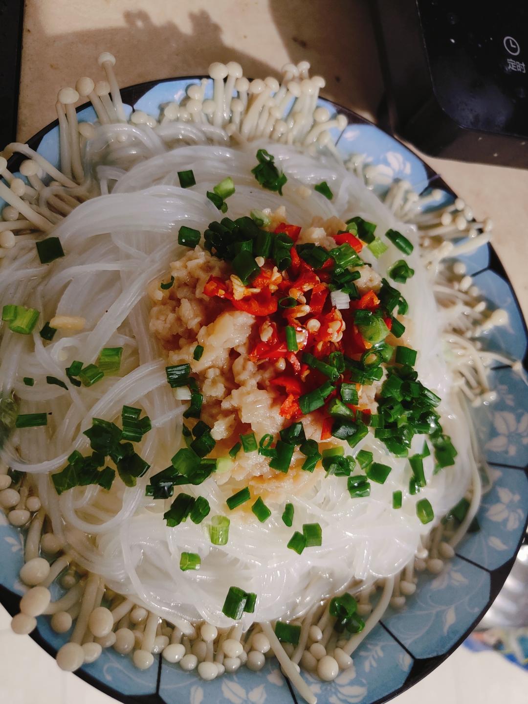 蒜蓉粉丝金针菇