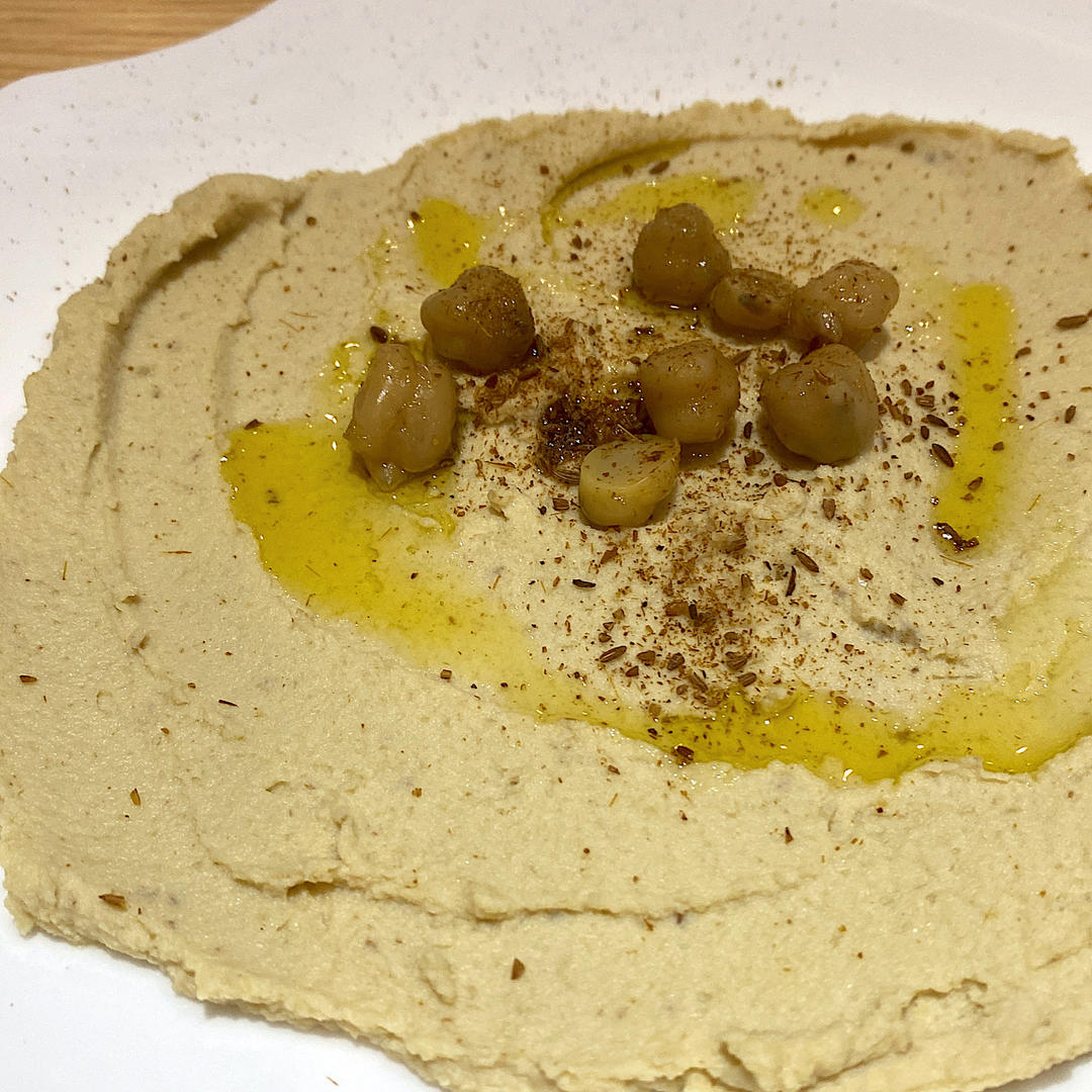 保姆级餐厅食谱-鹰嘴豆泥hummus