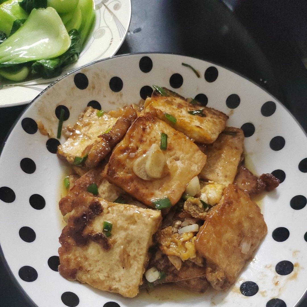 无敌好吃的香煎豆腐