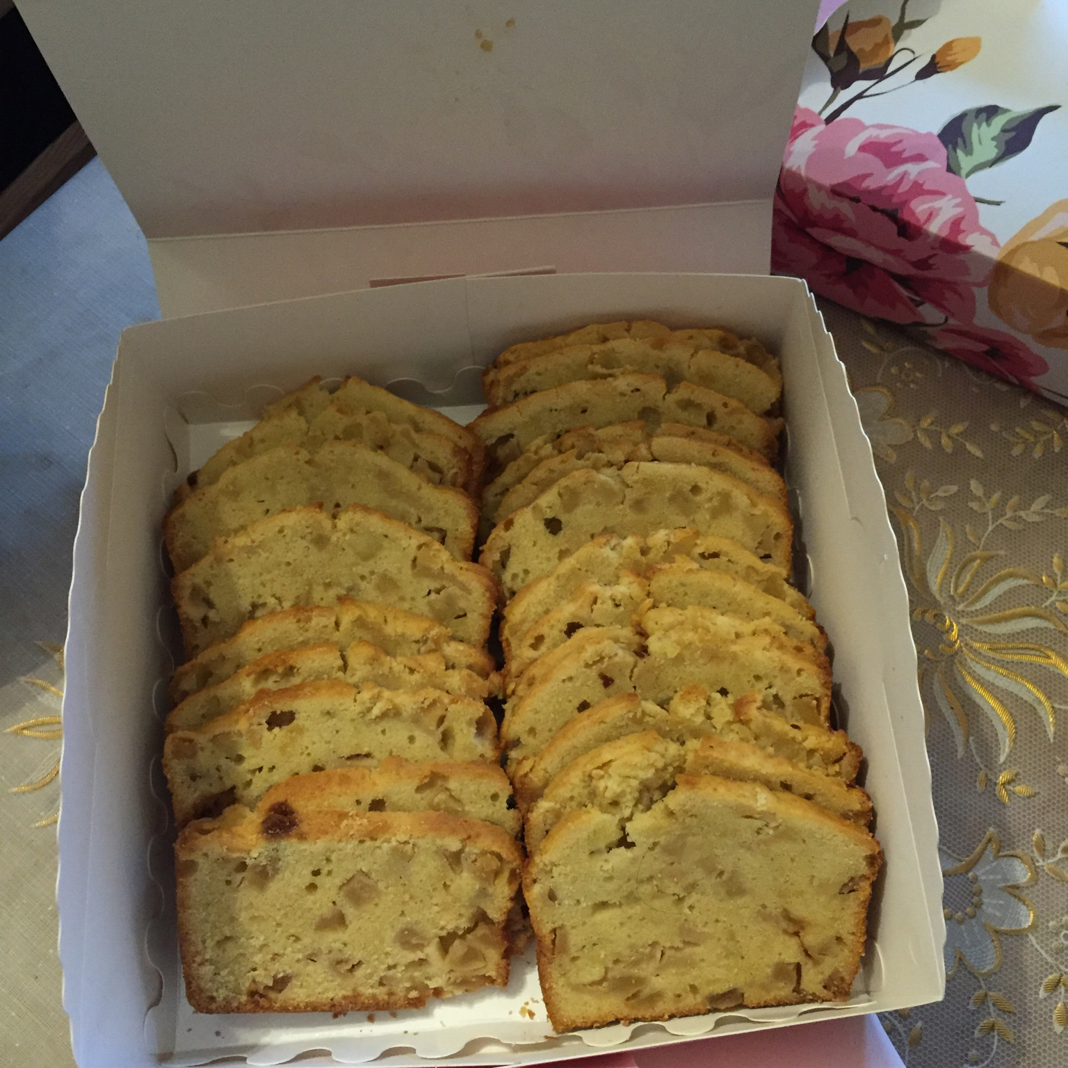 焦糖苹果磅蛋糕