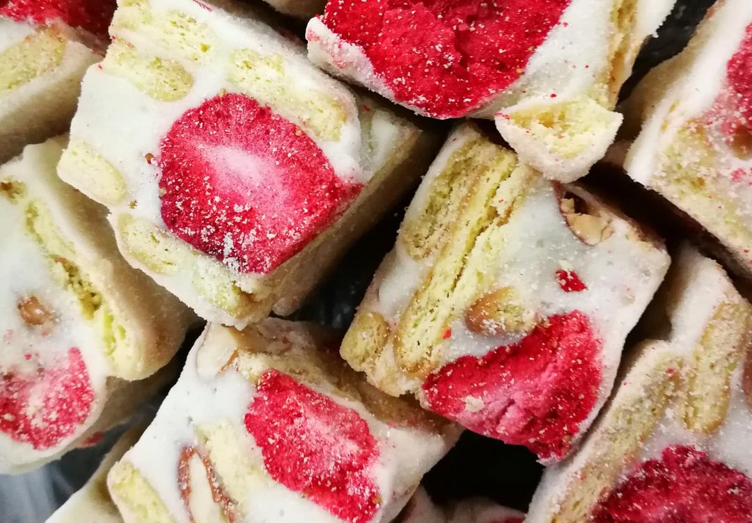 风靡吃货圈的雪花酥