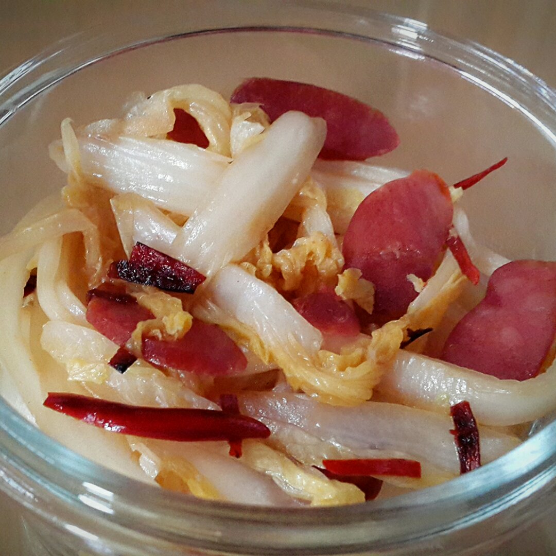 酸辣娃娃菜