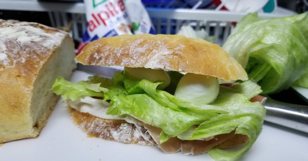「免揉版」意大利面包中的经典~夏巴塔面包(Ciabatta）