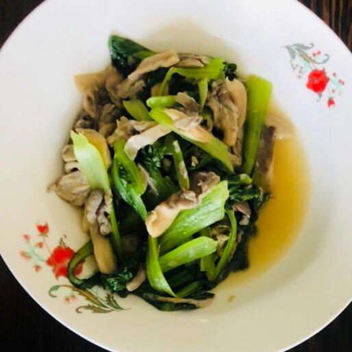 平菇青菜