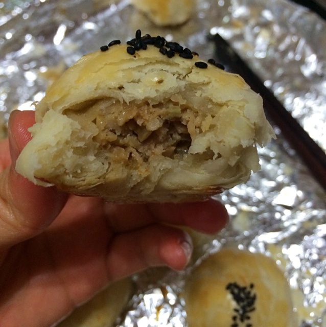 苏式榨菜鲜肉月饼