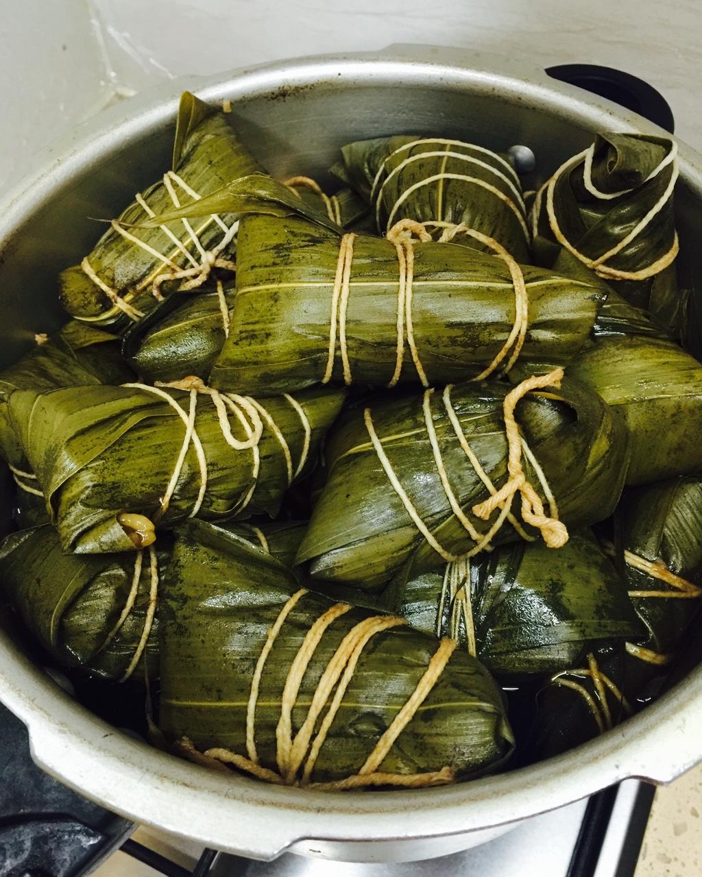 11种口味的粽子.咸粽.甜粽-附粽子包法