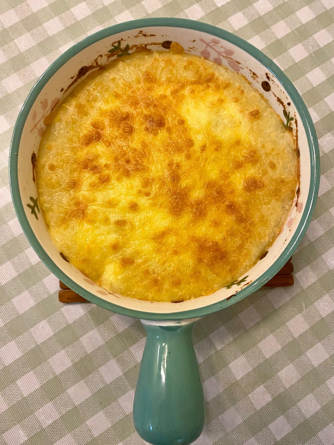 芝士焗土豆泥（无黄油版）