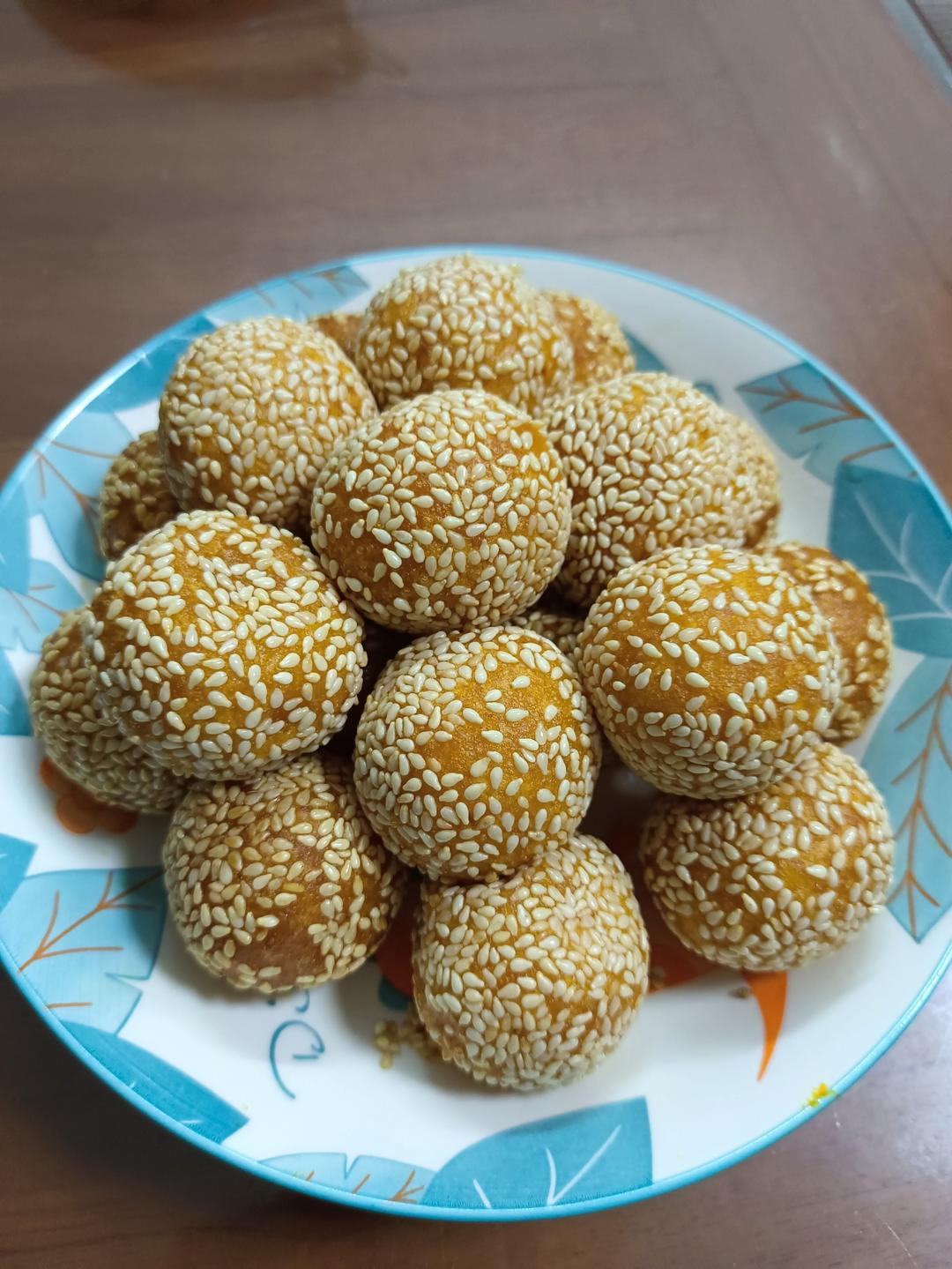 空心南瓜球/鼓鼓南瓜饼  简单易上手版