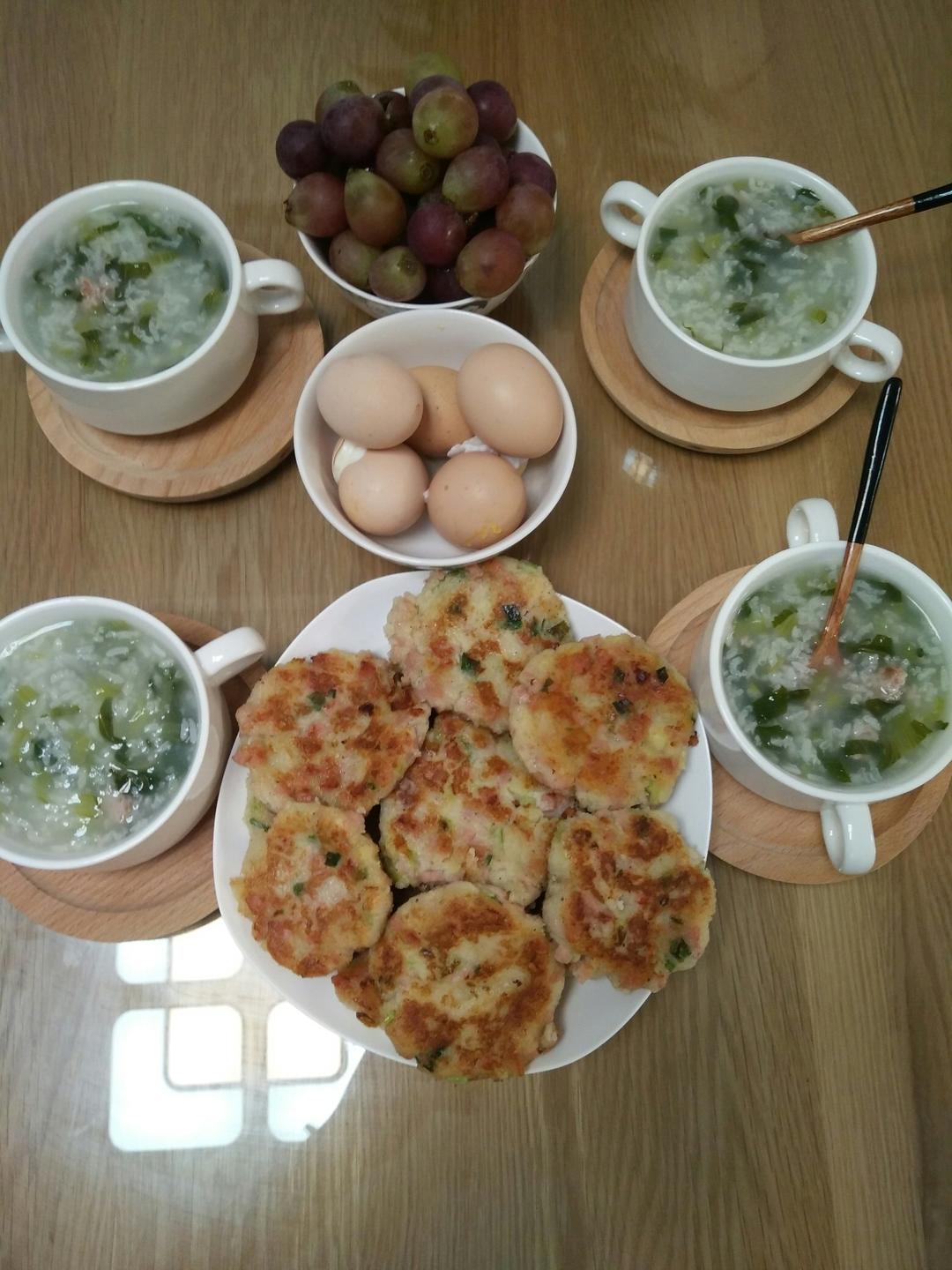 土豆火腿早餐饼